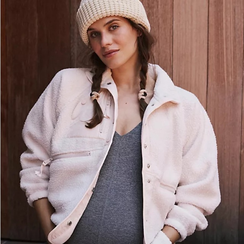 NWT Free People FP Movement x Hatch Hit The Slopes Fleece